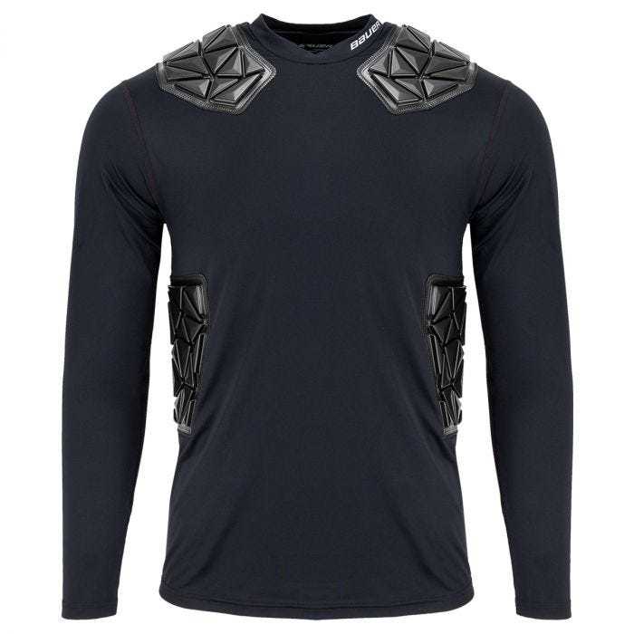Bauer Brankářské triko Bauer Elite Padded LS Top SR