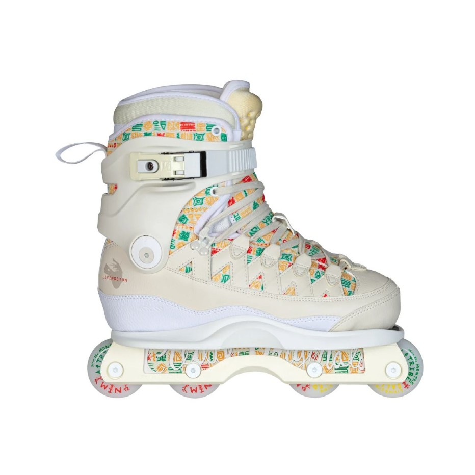 Powerslide Kolečkové brusle Iqon AG 15 Montre Livingston Pro Skate Tan