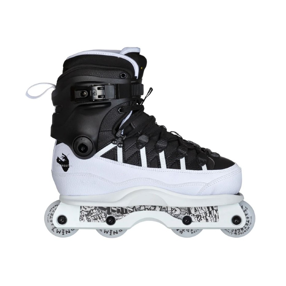 Powerslide Kolečkové brusle Iqon AG 15 Montre Livingston Pro Skate White/Black