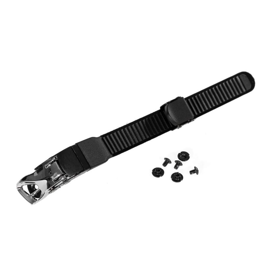 Powerslide Pásek + přezka Powerslide Prime Alu Silver 24cm