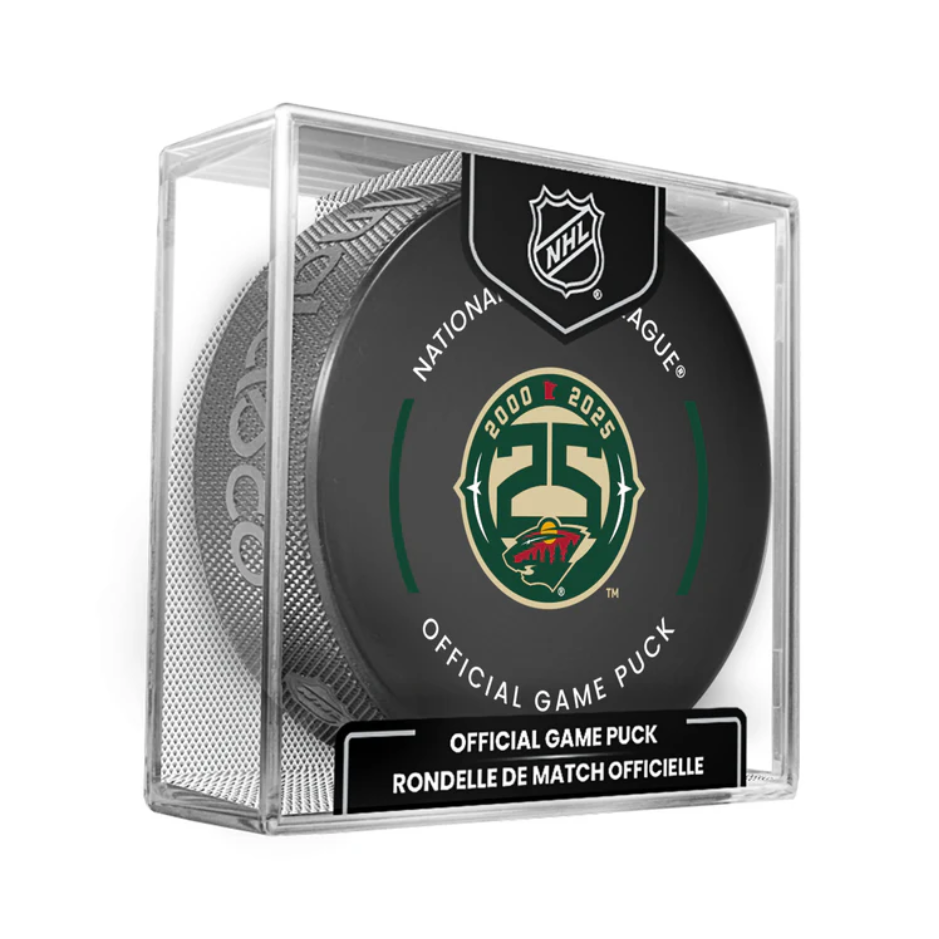 InGlasCo Fanouškovský puk NHL 25th Anniversary Game HS Cube (1ks)