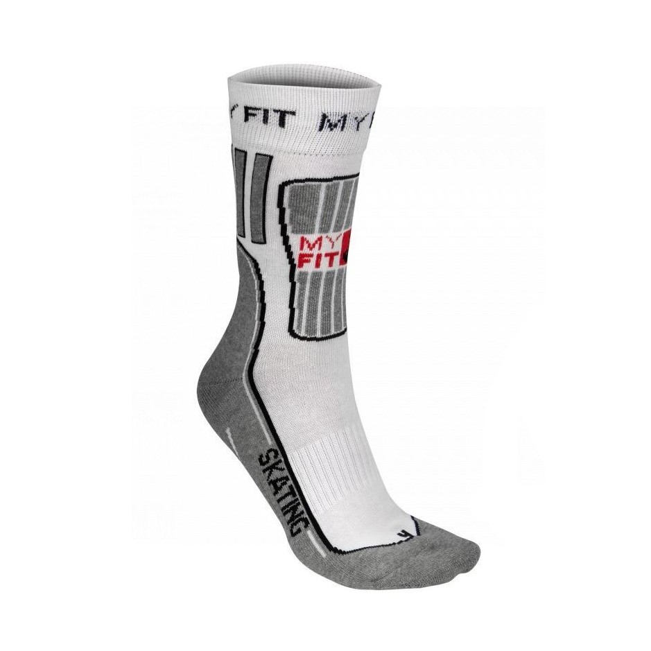Powerslide Ponožky Powerslide MY FIT Skating Socks White