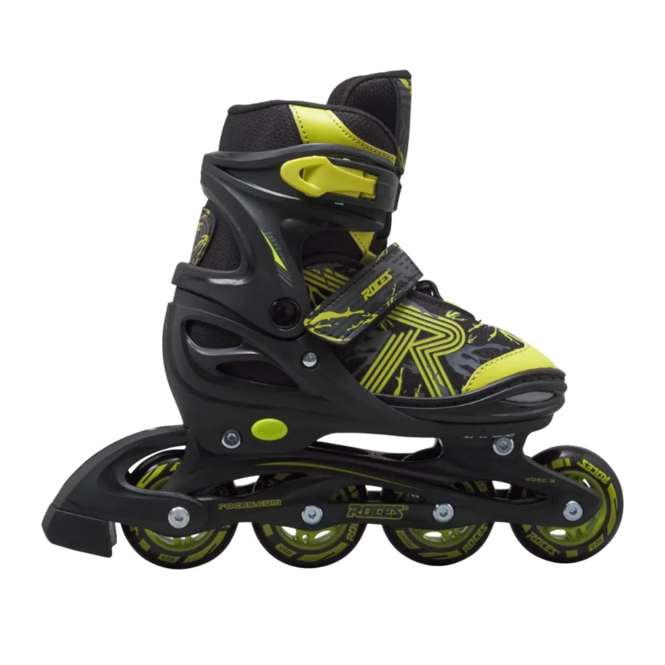 Roces Dětské kolečkové brusle Roces Jokey 3.0 Boy Black-Lime